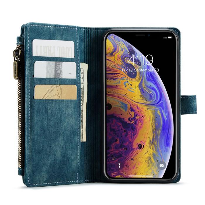 Caseme - CASEME C30 Fodral för iPhone XS Max med Rem - Grön