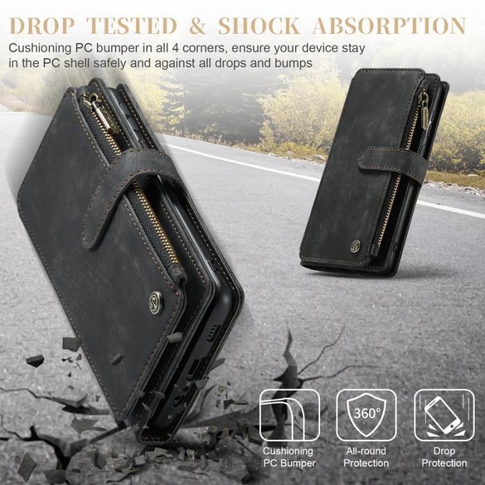 Caseme - CASEME C30 Fodral för Samsung Galaxy A14 5G/4G - Svart