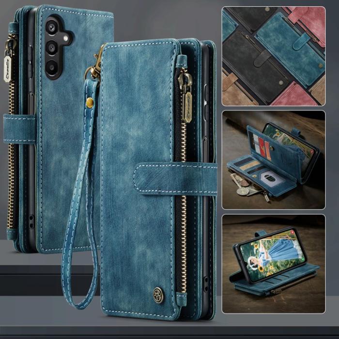 Caseme - CASEME C30 Fodral för Samsung Galaxy A16 5G/4G - Blå