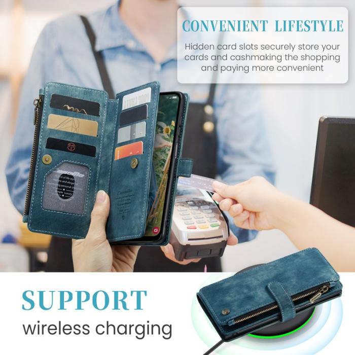 Caseme - CASEME C30 Fodral för Samsung Galaxy A16 5G/4G - Blå