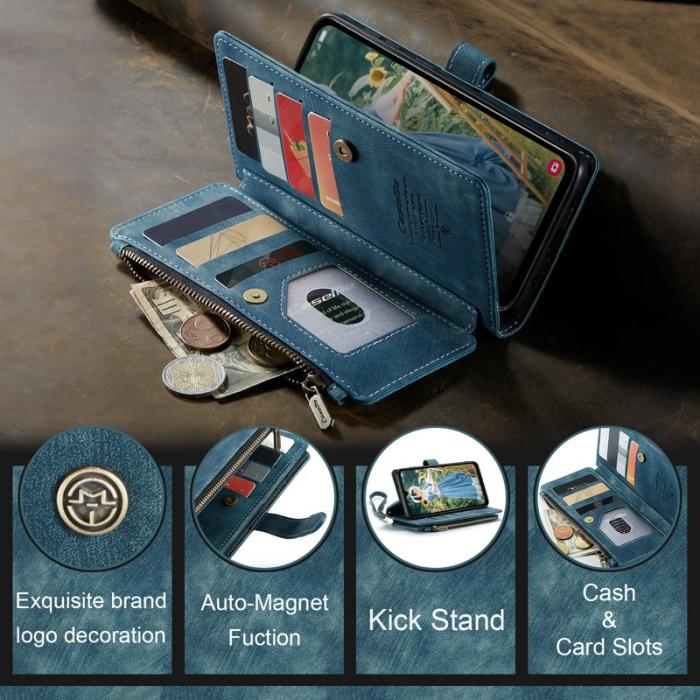 Caseme - CASEME C30 Fodral för Samsung Galaxy A16 5G/4G - Blå