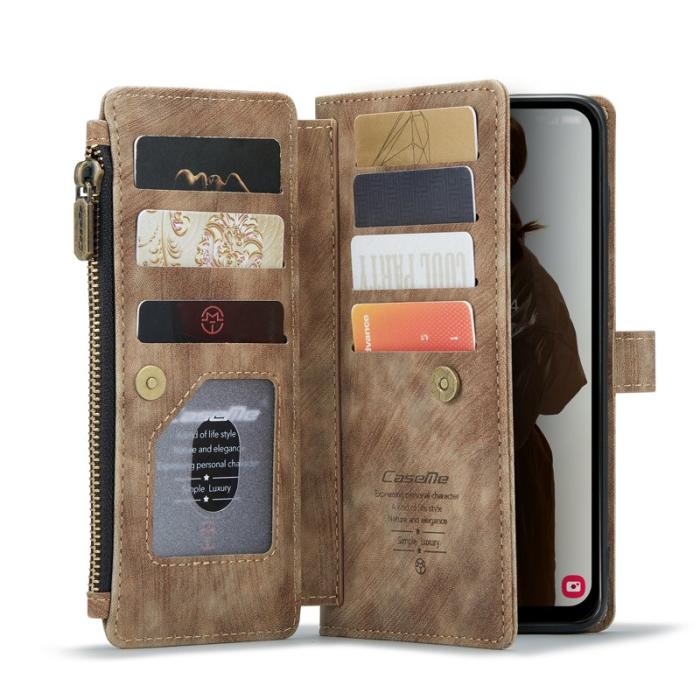 Caseme - CASEME C30 Fodral för Samsung Galaxy A16 5G/4G - Brun