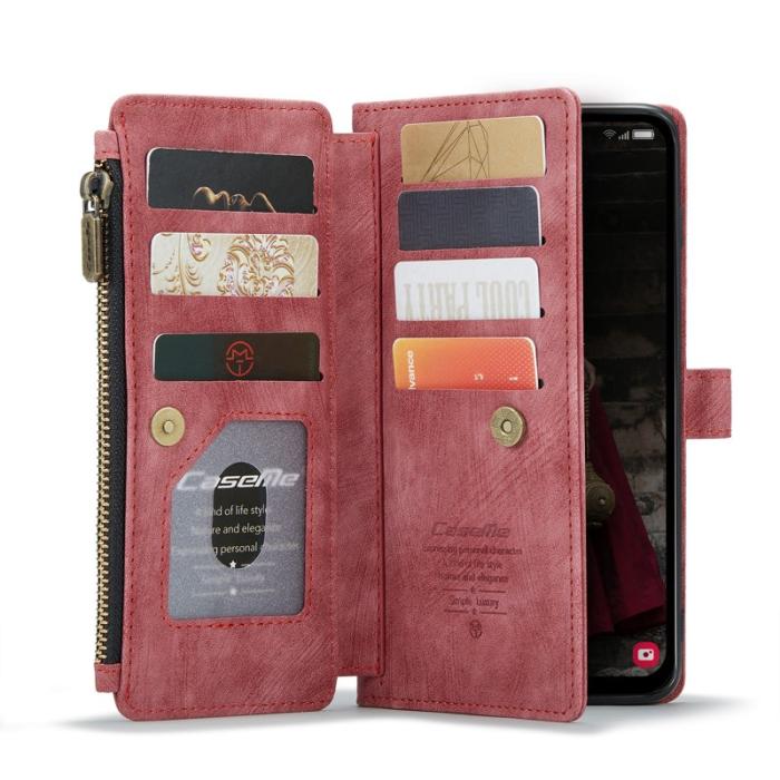 Caseme - CASEME C30 Fodral för Samsung Galaxy A16 5G/4G - Röd