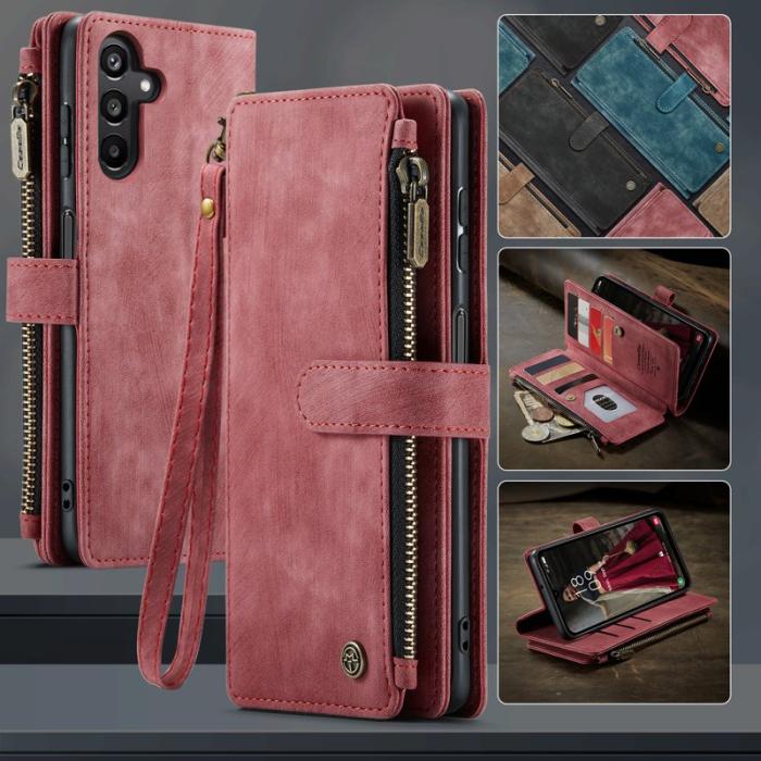 Caseme - CASEME C30 Fodral för Samsung Galaxy A16 5G/4G - Röd