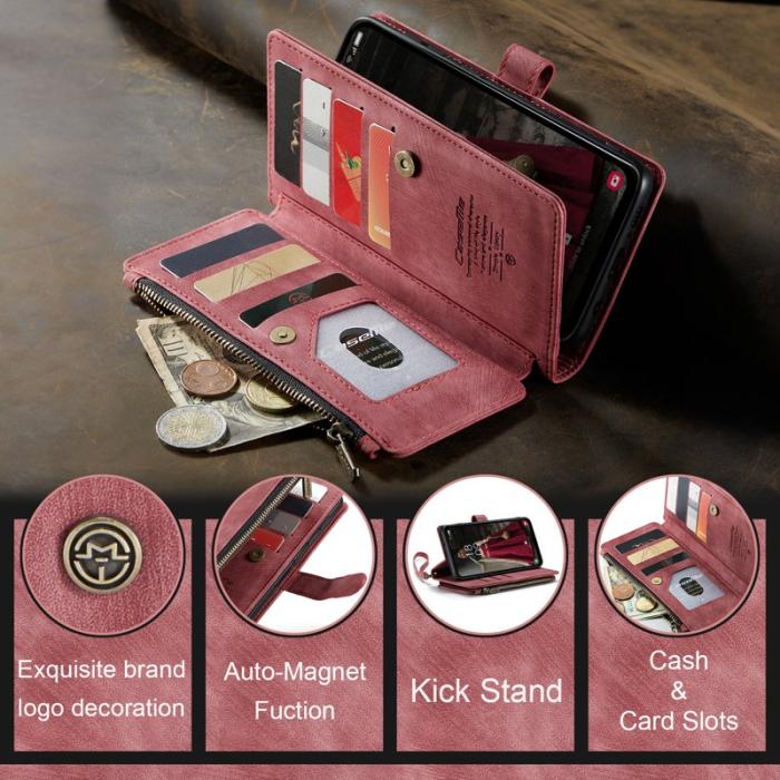 Caseme - CASEME C30 Fodral för Samsung Galaxy A16 5G/4G - Röd