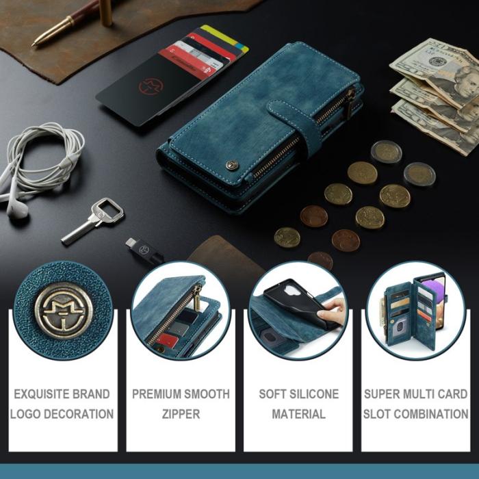 Caseme - CASEME C30 Fodral för Samsung Galaxy A32/M32 5G - Blå