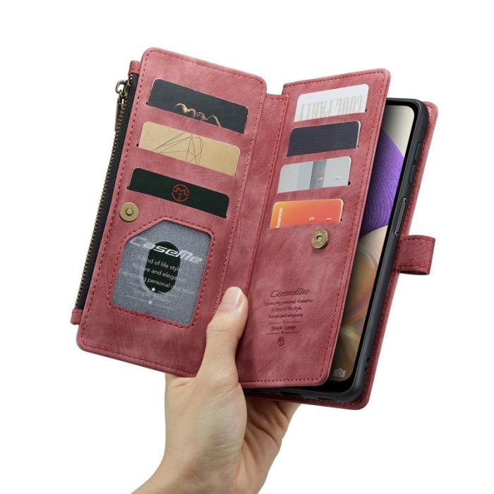 Caseme - CASEME C30 Fodral för Samsung Galaxy A32/M32 5G Röd