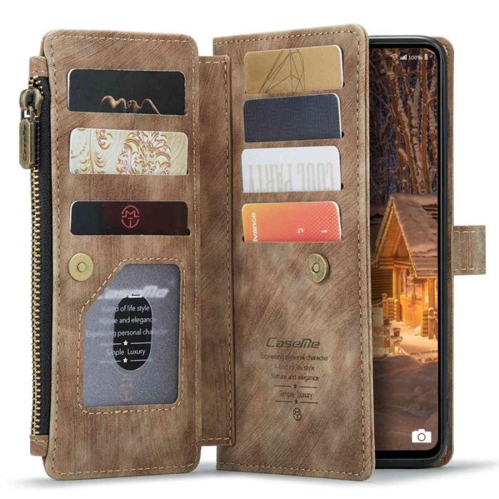 Caseme - CASEME C30 Fodral för Samsung Galaxy A33 5G - Brun