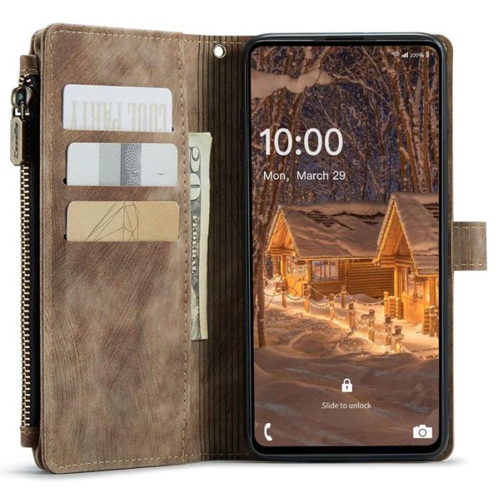 Caseme - CASEME C30 Fodral för Samsung Galaxy A33 5G - Brun