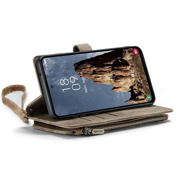 Caseme - CASEME C30 Fodral för Samsung Galaxy A35 5G - Brun