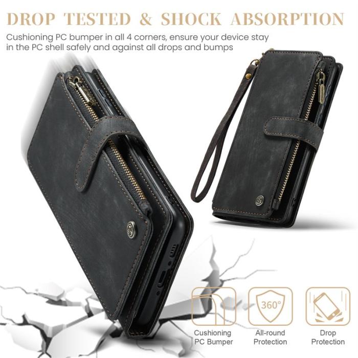 Caseme - CASEME C30 Fodral för Samsung Galaxy A35 5G - Svart