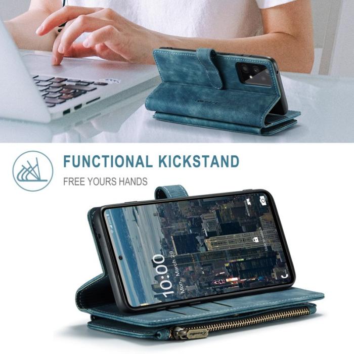 Caseme - CASEME C30 Fodral för Samsung Galaxy A53 5G med rem - Grön