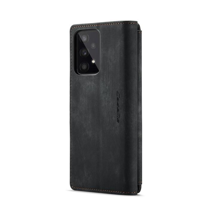 Caseme - CASEME C30 Fodral för Samsung Galaxy A53 5G med rem - Svart