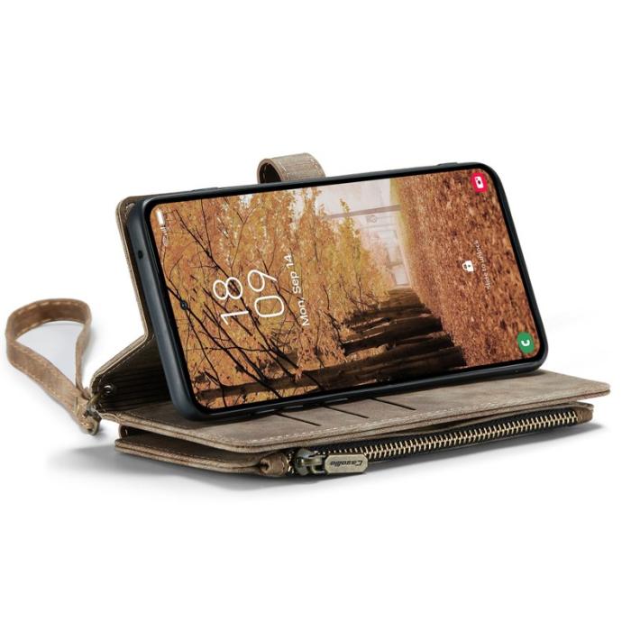 Caseme - CASEME C30 Fodral för Samsung Galaxy A55 5G - Brun