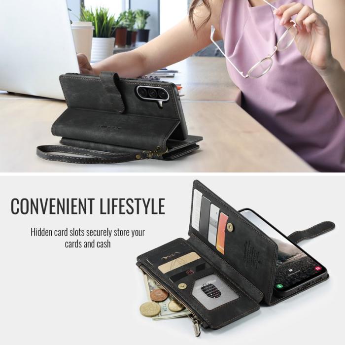 Caseme - CASEME C30 Fodral för Samsung Galaxy A56 5G - Svart