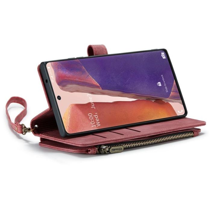 Caseme - CASEME C30 Fodral för Samsung Galaxy Note20 5G/4G - Röd