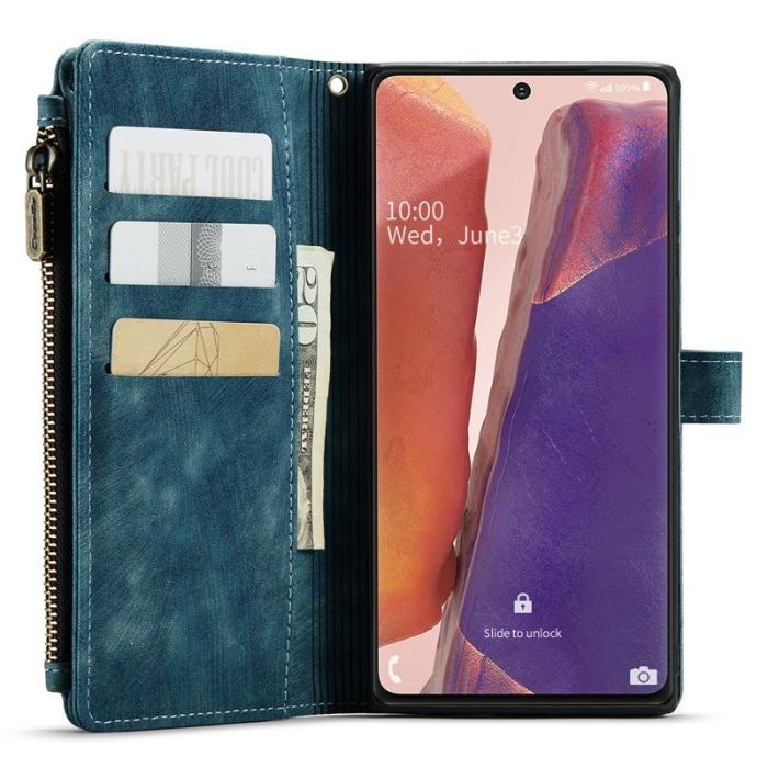 Caseme - CASEME C30 Fodral för Samsung Galaxy Note20 5G - Blå