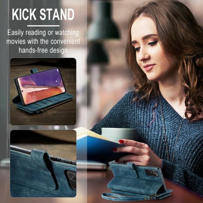 Caseme - CASEME C30 Fodral för Samsung Galaxy Note20 5G - Blå