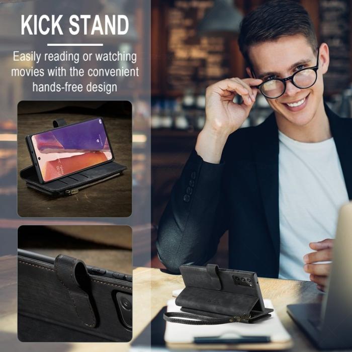 Caseme - CASEME C30 Fodral för Samsung Galaxy Note20 5G - Svart