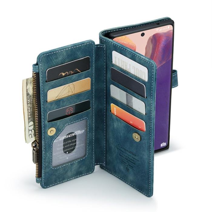 Caseme - CASEME C30 Fodral för Samsung Galaxy Note20 - Blå