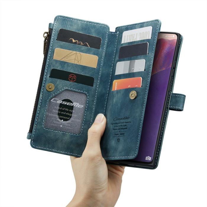 Caseme - CASEME C30 Fodral för Samsung Galaxy Note20 - Blå