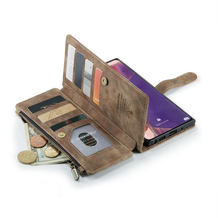 Caseme - CASEME C30 Fodral för Samsung Galaxy Note20 - Brun