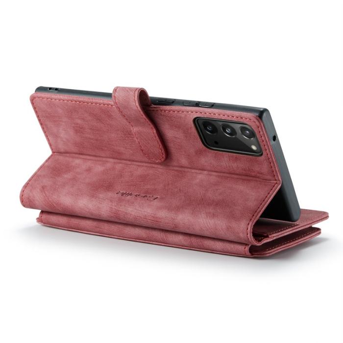 Caseme - CASEME C30 Fodral för Samsung Galaxy Note20 - Röd