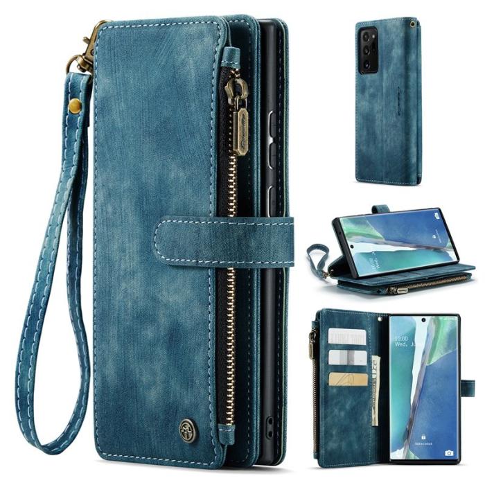 Caseme - CASEME C30 Fodral för Samsung Galaxy Note20 Ultra - Blå