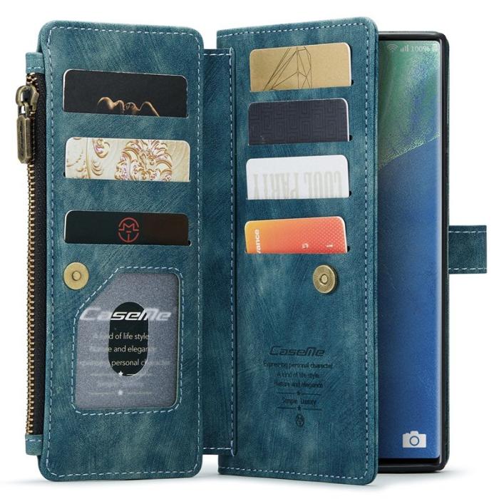 Caseme - CASEME C30 Fodral för Samsung Galaxy Note20 Ultra - Blå