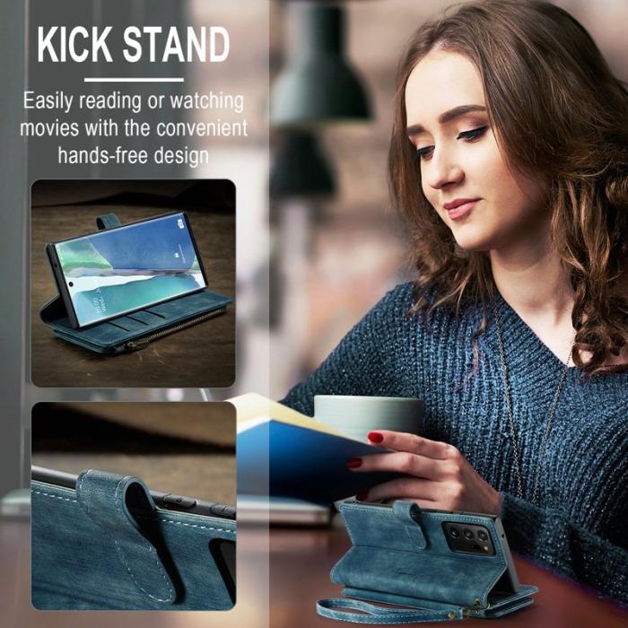 Caseme - CASEME C30 Fodral för Samsung Galaxy Note20 Ultra - Blå