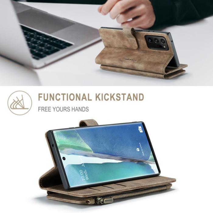 Caseme - CASEME C30 Fodral för Samsung Galaxy Note20 Ultra - Brun