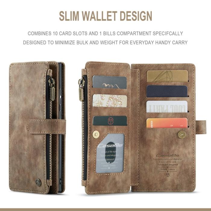 Caseme - CASEME C30 Fodral för Samsung Galaxy Note20 Ultra - Brun