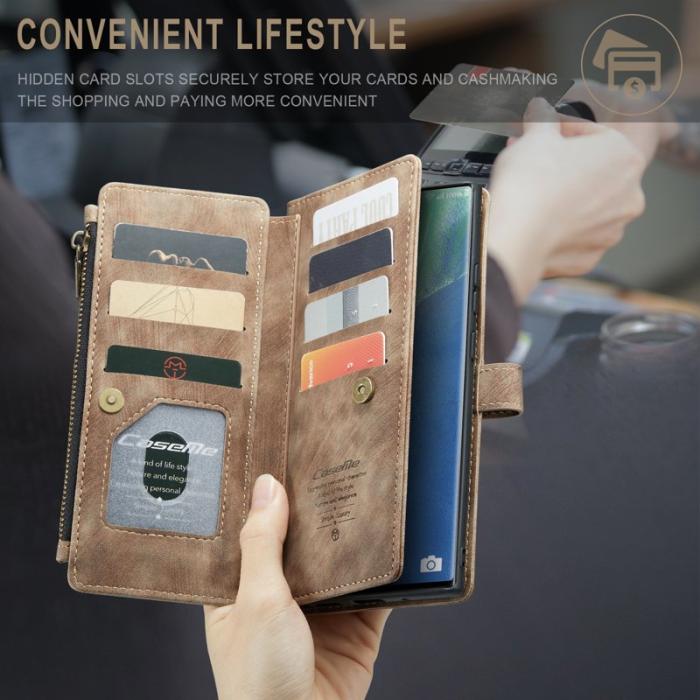 Caseme - CASEME C30 Fodral för Samsung Galaxy Note20 Ultra - Brun