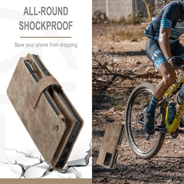 Caseme - CASEME C30 Fodral för Samsung Galaxy Note20 Ultra - Brun