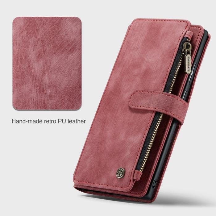 Caseme - CASEME C30 Fodral för Samsung Galaxy Note20 Ultra - Röd