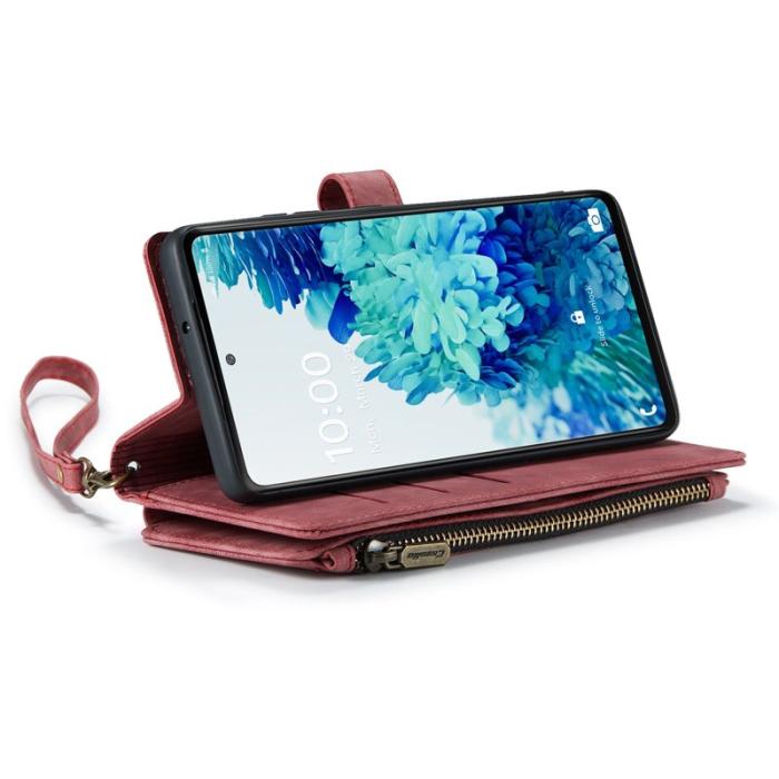 Caseme - CASEME C30 Fodral för Samsung Galaxy S20 FE 4G/5G - Röd