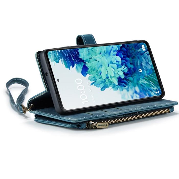 Caseme - CASEME C30 Fodral för Samsung Galaxy S20 FE - Blå