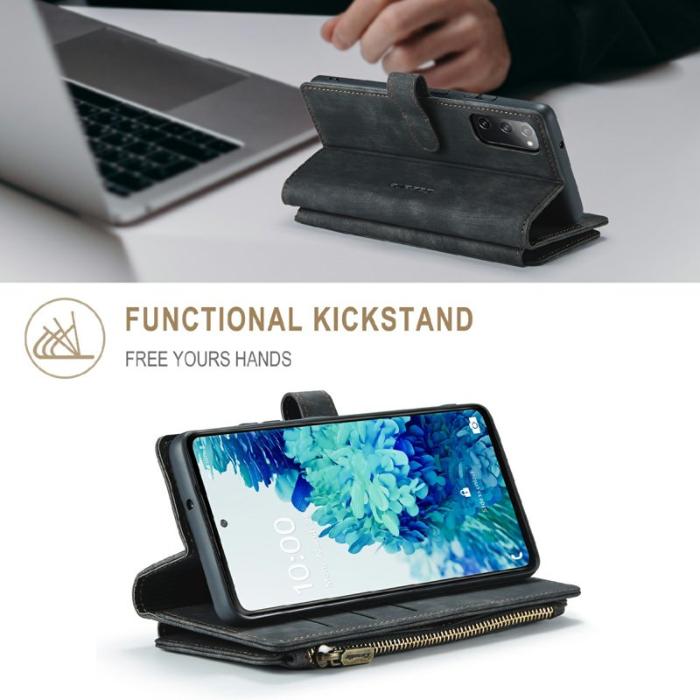 Caseme - CASEME C30 Fodral för Samsung Galaxy S20 FE - Svart