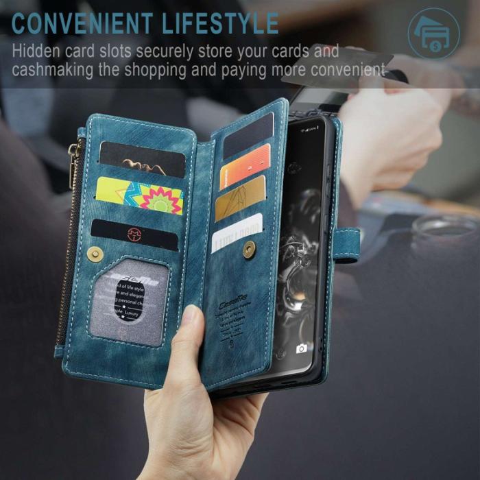 Caseme - CASEME C30 Fodral för Samsung Galaxy S20 Ultra - Blå