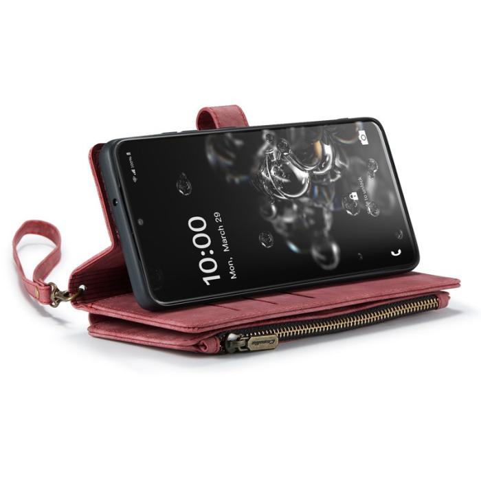 Caseme - CASEME C30 Fodral för Samsung Galaxy S20 Ultra - Röd