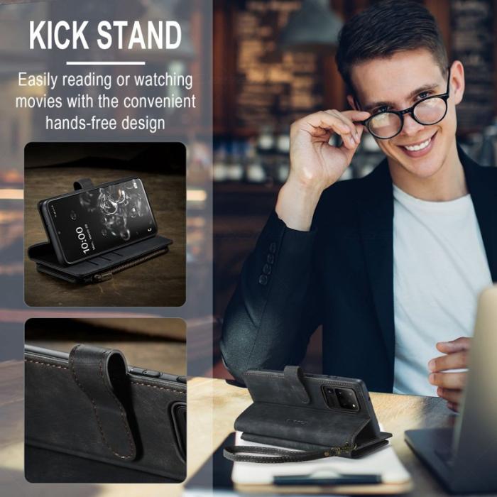 Caseme - CASEME C30 Fodral för Samsung Galaxy S20 Ultra - Svart