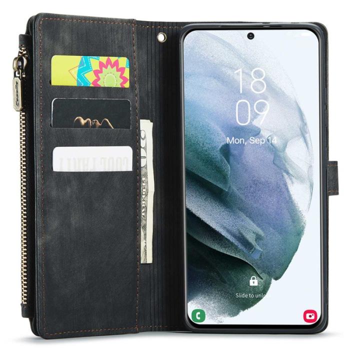Caseme - CASEME C30 Fodral för Samsung Galaxy S21+ 5G - Svart