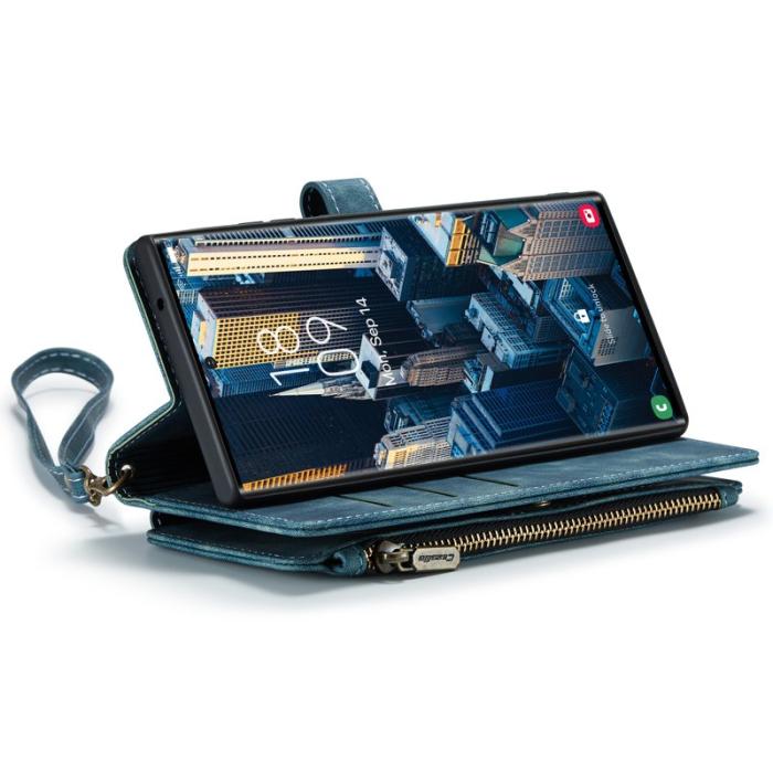 Caseme - CASEME C30 Fodral för Samsung Galaxy S23 Ultra - Blå