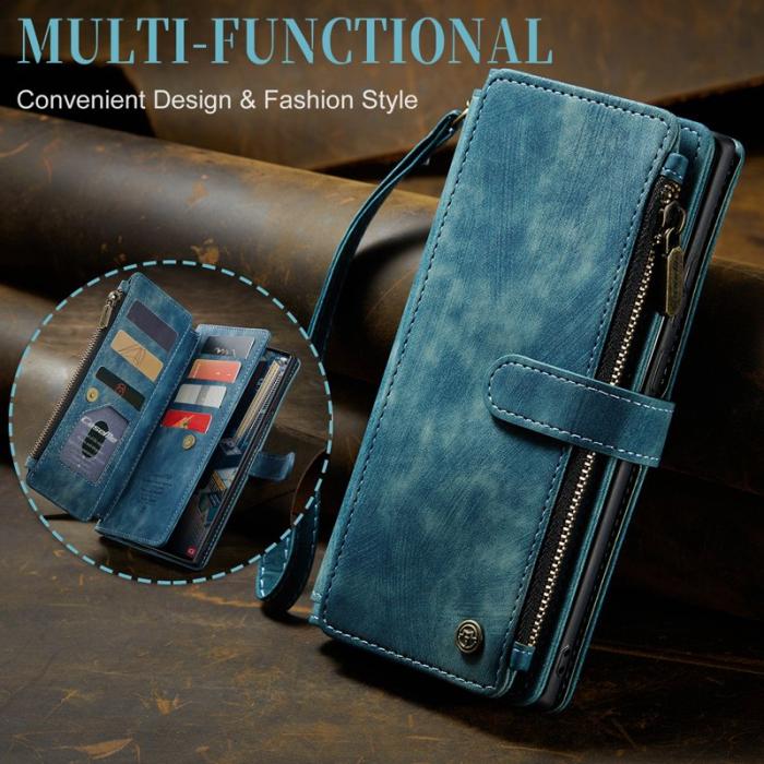 Caseme - CASEME C30 Fodral för Samsung Galaxy S23 Ultra - Blå