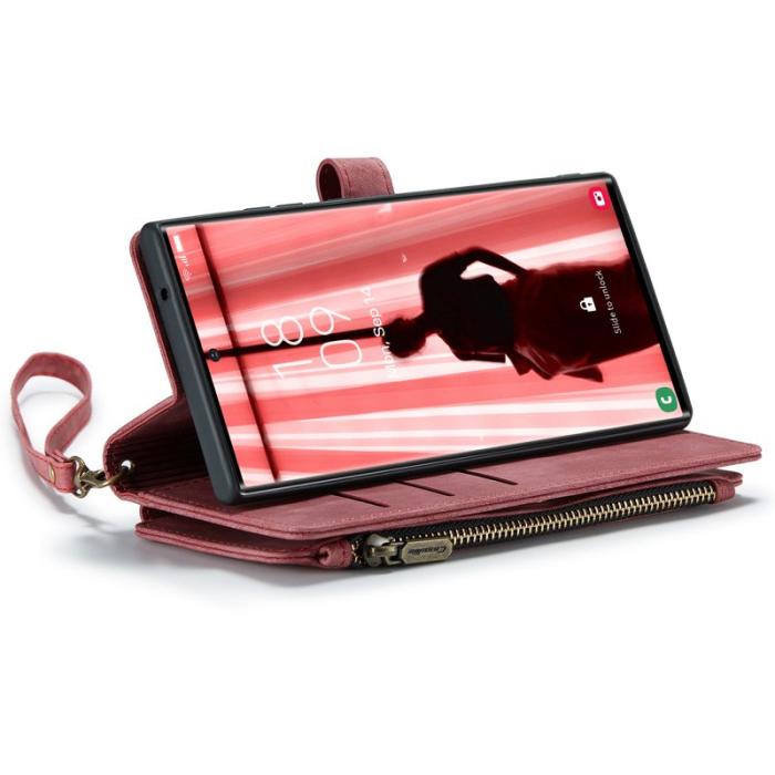 Caseme - CASEME C30 Fodral för Samsung Galaxy S23 Ultra Röd