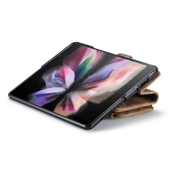 Caseme - CASEME C30 Fodral för Samsung Galaxy Z Fold3 5G - Brun