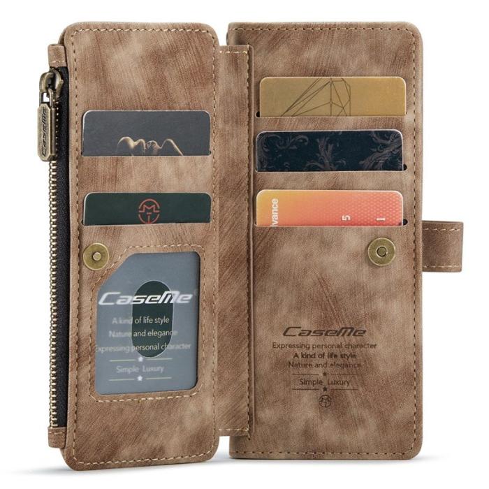 Caseme - CASEME C30 Fodral för Samsung Galaxy Z Fold3 5G - Brun