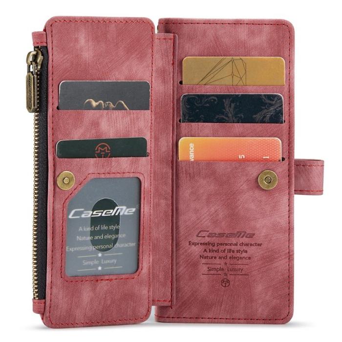 Caseme - CASEME C30 Fodral för Samsung Galaxy Z Fold3 5G Röd
