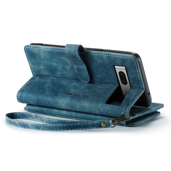 Caseme - CASEME C30 Fodral till Google Pixel 7a med rem - Blå