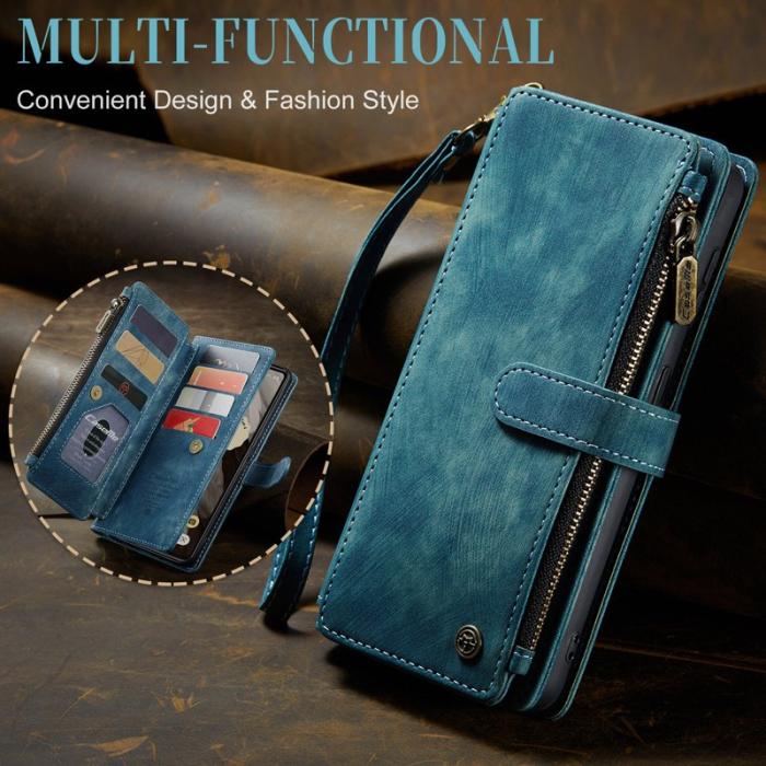 Caseme - CASEME C30 Fodral till Google Pixel 7a med rem - Blå